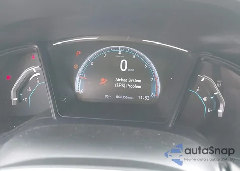 2019 Honda Civic Lx из США, поврежденный, VIN 19XFC2F62KE026182